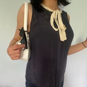 Vintage Y2K "t. Babaton" (Aritzia) 100% Silk Blouse